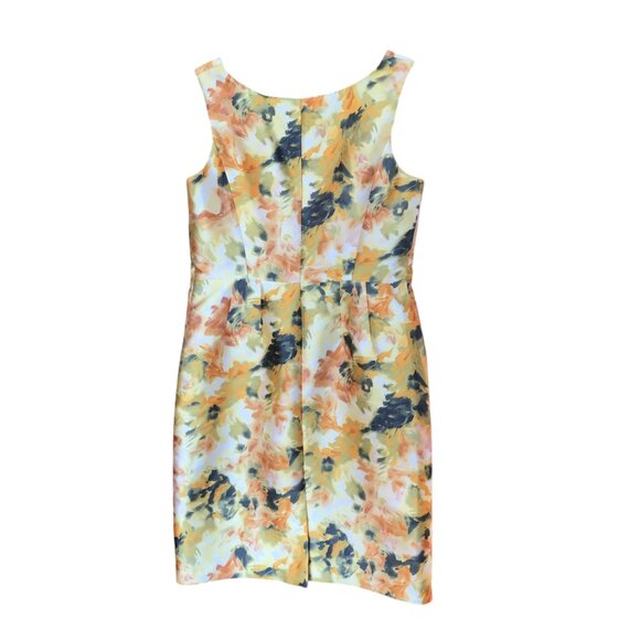 John Meyer Floral Two Piece Dress Jacket Size 8 - Picture 4 of 7